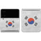 South Korean Flag Distressed Galaxy Z Flip4 5G Skin