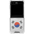 South Korean Flag Distressed Galaxy Z Flip5 5G Clear Case