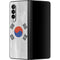 South Korean Flag Distressed Galaxy Z Fold3 5G Skin