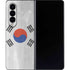 South Korean Flag Distressed Galaxy Z Fold4 5G Skin