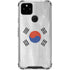 South Korean Flag Distressed Google Pixel 4a 5G Clear Case