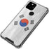 South Korean Flag Distressed Google Pixel 4a 5G Clear Case