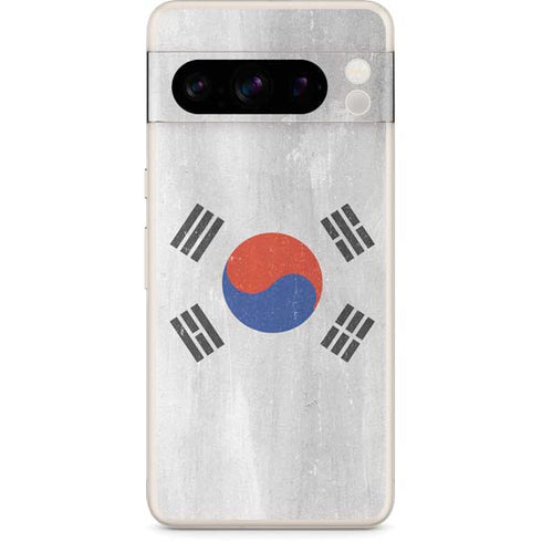 South Korean Flag Distressed Google Pixel 8 Pro Skin