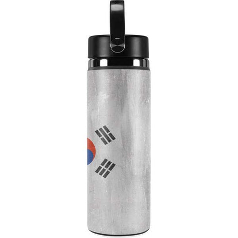 South Korean Flag Distressed Hydro Flask 20oz Wide Mouth Skin