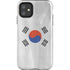 South Korean Flag Distressed iPhone 11 Impact Case