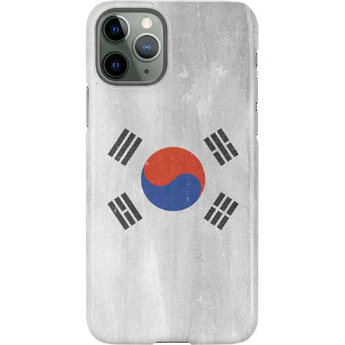 South Korean Flag Distressed iPhone 11 Pro Lite Case