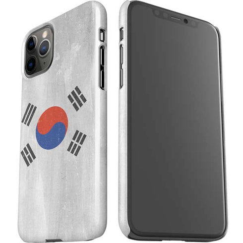 South Korean Flag Distressed iPhone 11 Pro Lite Case