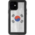 South Korean Flag Distressed iPhone 12 Mini Waterproof Case