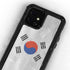 South Korean Flag Distressed iPhone 12 Mini Waterproof Case