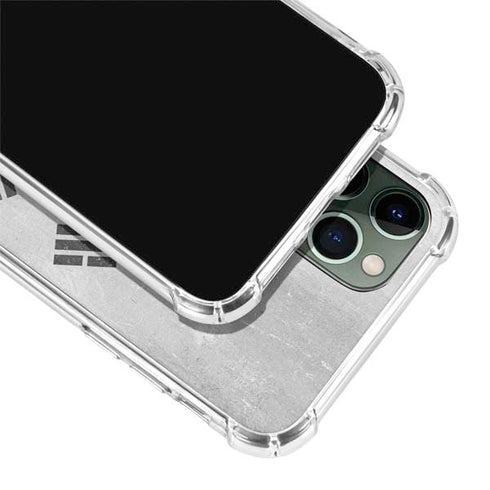 South Korean Flag Distressed iPhone 12 Pro Clear Case