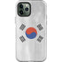 South Korean Flag Distressed iPhone 12 Pro Impact Case