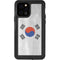 South Korean Flag Distressed iPhone 12 Pro Waterproof Case