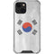 South Korean Flag Distressed iPhone 13 Mini Clear Case