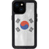 South Korean Flag Distressed iPhone 13 Mini Waterproof Case