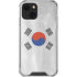 South Korean Flag Distressed iPhone 14 Clear Case