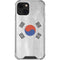 South Korean Flag Distressed iPhone 15 Plus Clear Case