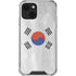 South Korean Flag Distressed iPhone 14 Plus Clear Case