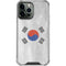 South Korean Flag Distressed iPhone 14 Pro Max Clear Case