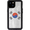 South Korean Flag Distressed iPhone 15 Plus Waterproof Case