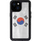 South Korean Flag Distressed iPhone 15 Waterproof Case