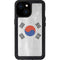 South Korean Flag Distressed iPhone 15 Waterproof Case