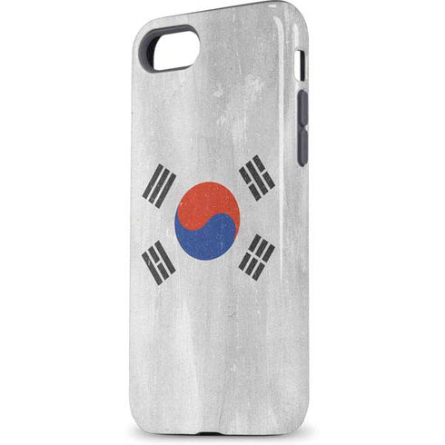 South Korean Flag Distressed iPhone 8 Pro Case