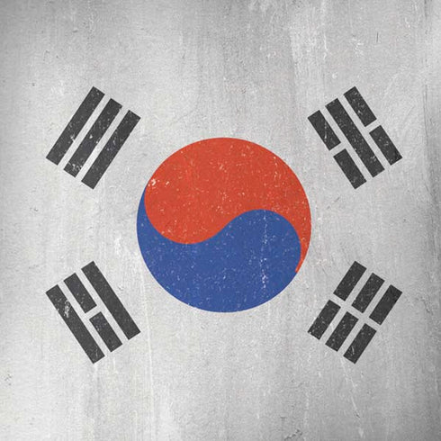 South Korean Flag Distressed iPhone X Skin