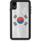 South Korean Flag Distressed iPhone XR Waterproof Case