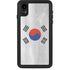 South Korean Flag Distressed iPhone XR Waterproof Case