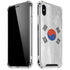 South Korean Flag Distressed iPhone XS Max Clear Case