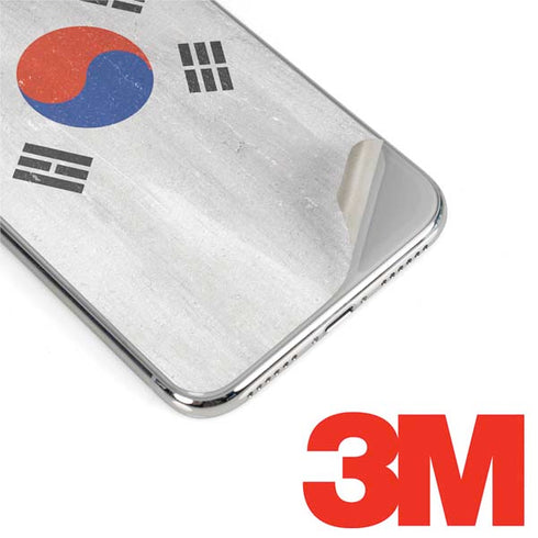 South Korean Flag Distressed iPhone XS Max Skin