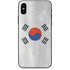 South Korean Flag Distressed iPhone XS Skin