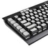 South Korean Flag Distressed K95 RGB PLATINUM Mechanical Gaming Keyboard Skin