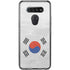 South Korean Flag Distressed LG K51/Q51 Clear Case