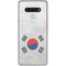 South Korean Flag Distressed LG Stylo 6 Clear Case