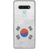 South Korean Flag Distressed LG Stylo 6 Clear Case