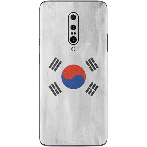 South Korean Flag Distressed OnePlus 7 Pro Skin