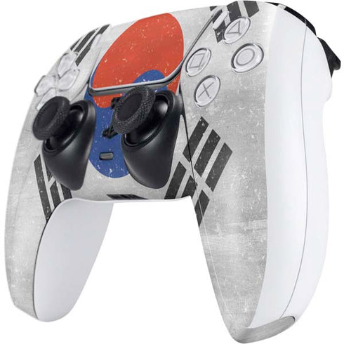South Korean Flag Distressed PS5 Controller Skin