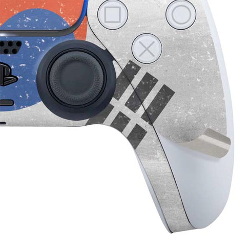 South Korean Flag Distressed PS5 Controller Skin