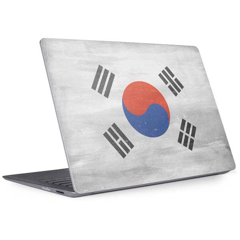 South Korean Flag Distressed Surface Laptop 2 Skin