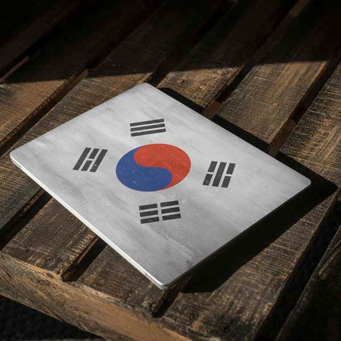 South Korean Flag Distressed Surface Laptop 3 13.5in Skin