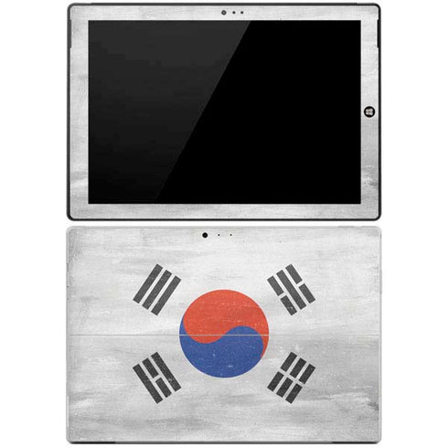 South Korean Flag Distressed Surface Pro 3 Skin