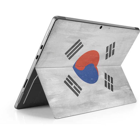 South Korean Flag Distressed Surface Pro 8 Skin