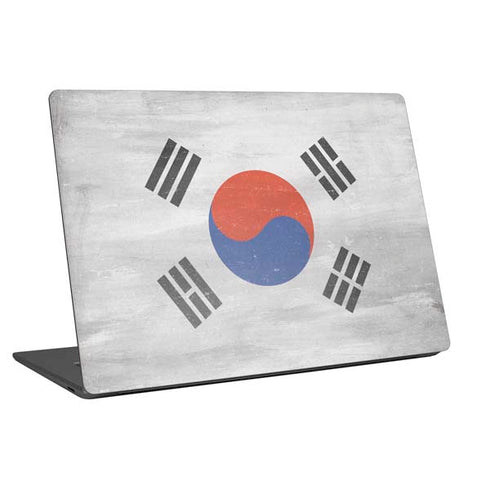 South Korean Flag Distressed Universal Laptop 14in (11.4 x 8.2in) Skin