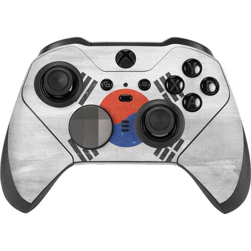 South Korean Flag Distressed Xbox Elite Wireless Controller Series 2 Skin