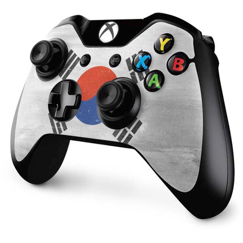South Korean Flag Distressed Xbox One Controller Skin