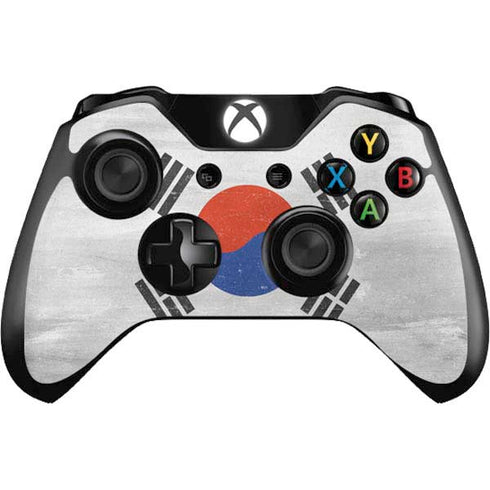 South Korean Flag Distressed Xbox One Controller Skin