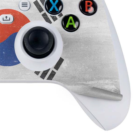 South Korean Flag Distressed Xbox Series S Bundle Skin