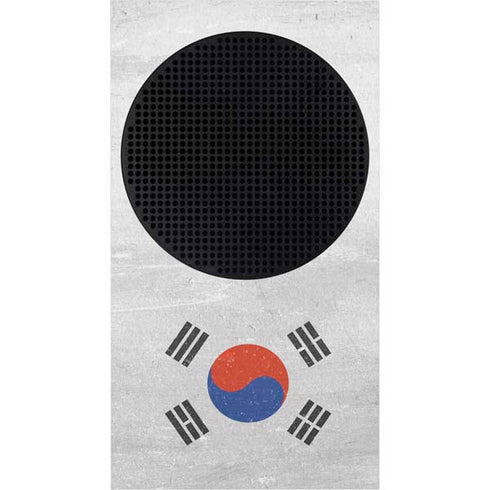 South Korean Flag Distressed Xbox Series S Console Skin