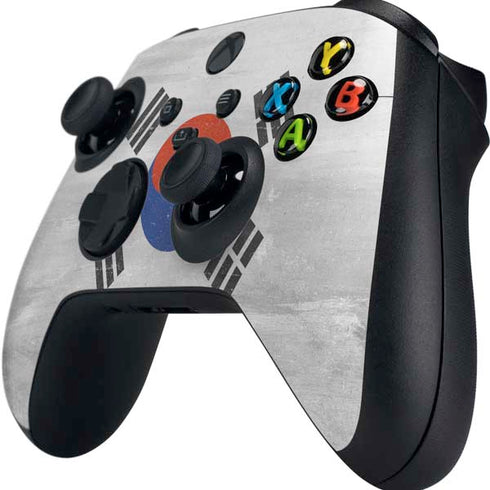 South Korean Flag Distressed Xbox Series X Controller Skin
